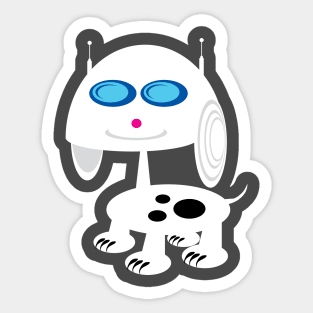 Robopup Sticker